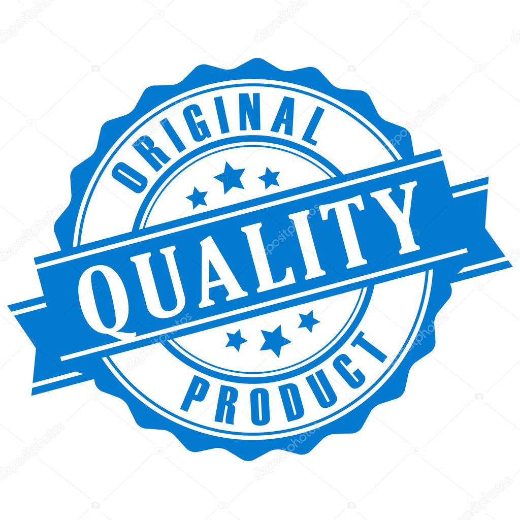 Original quality product vector stamp