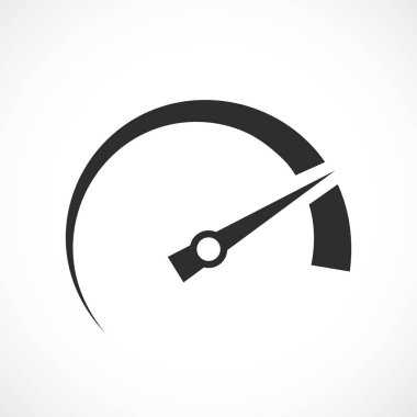 Hız göstergesi ok web vektör simgesi