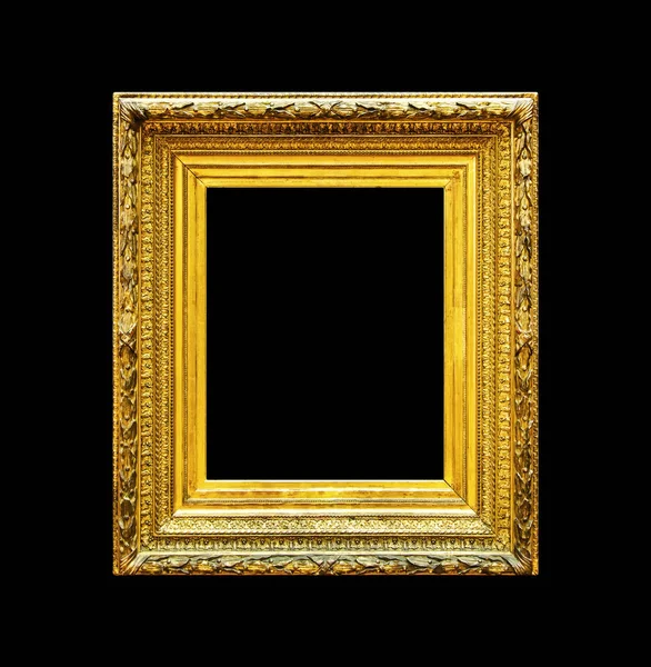 Old luxury gold frame — 스톡 사진