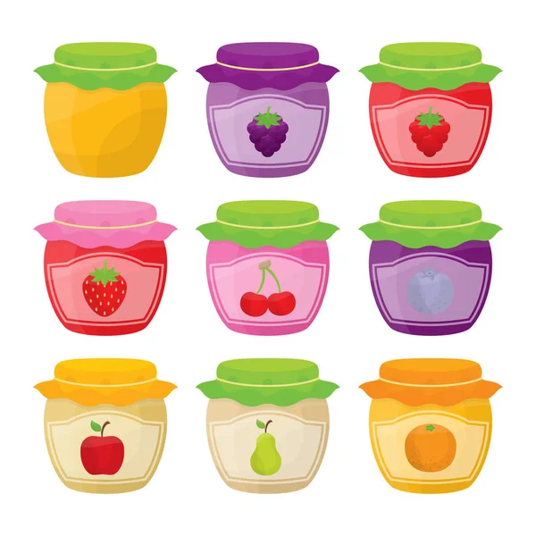 Farklı desen ve renklerde ile dokuz cupcakes.