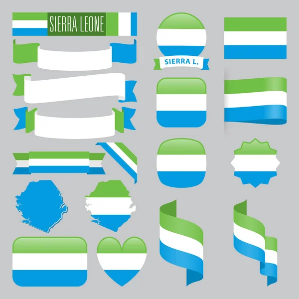 Bulgaria illustrated flags — Stock Vector