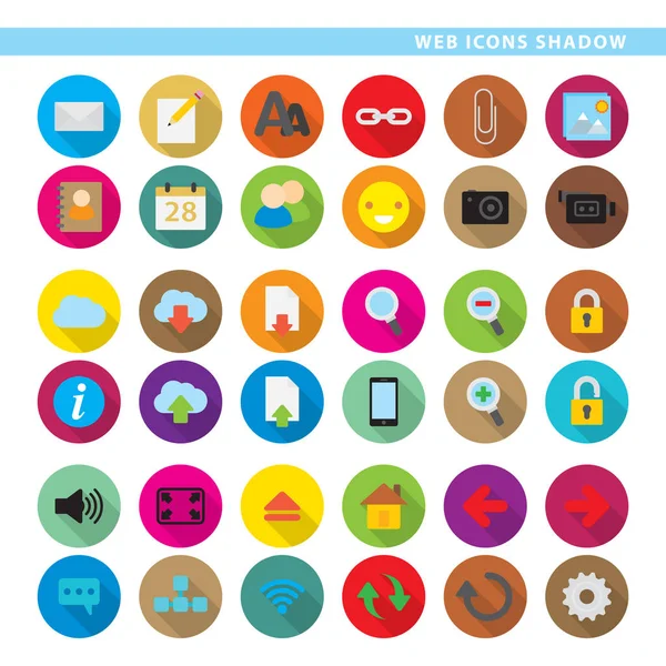 Web Simgeler gölge.