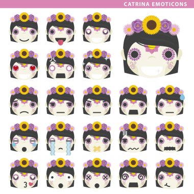 catrina duygu simgeleri