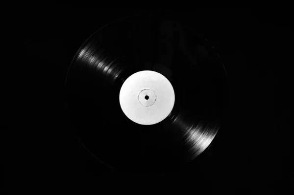 78 rpm disco de vinilo sobre fondo oscuro — Foto de Stock