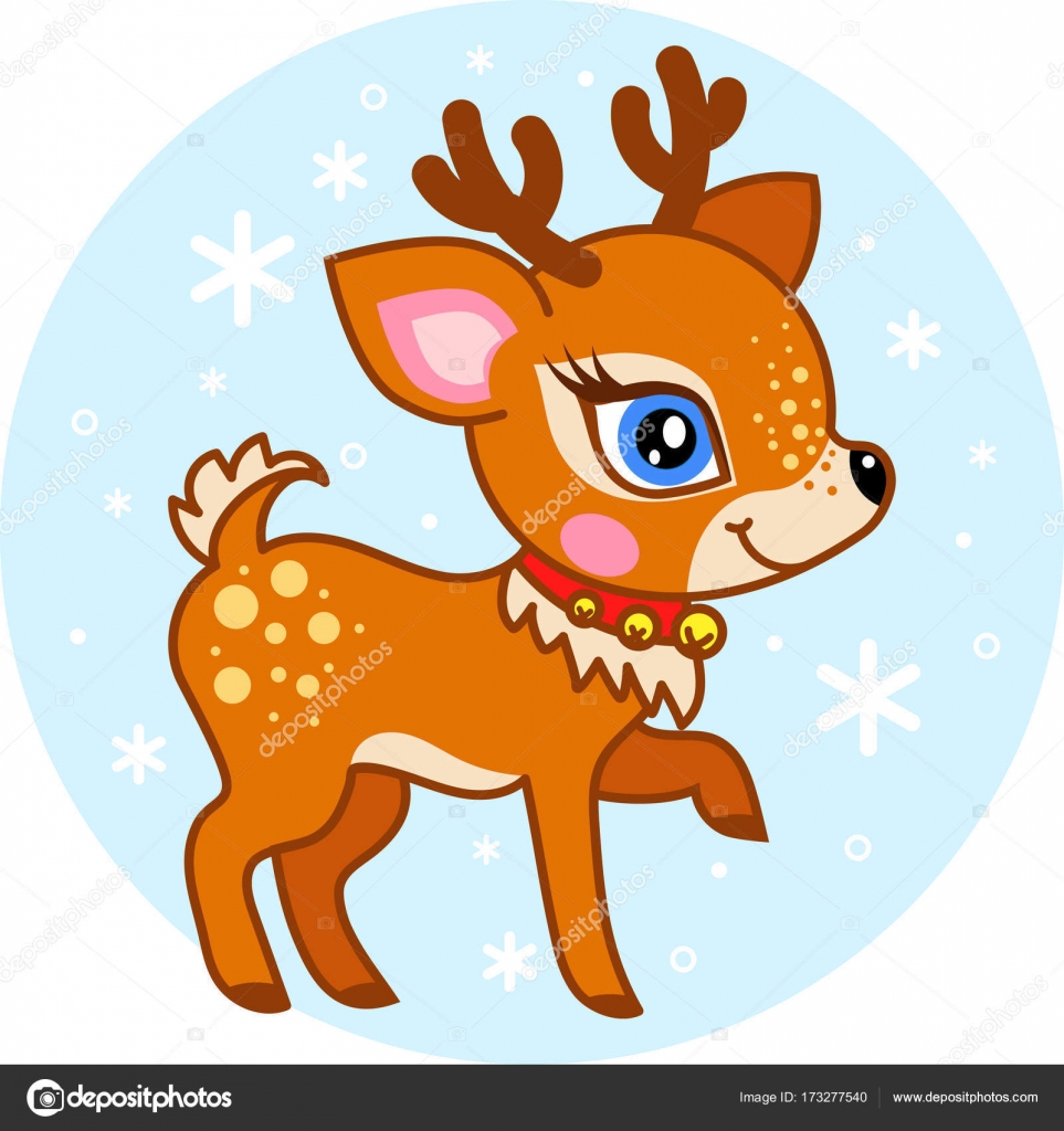 Featured image of post Christmas Deer Cartoon Images
