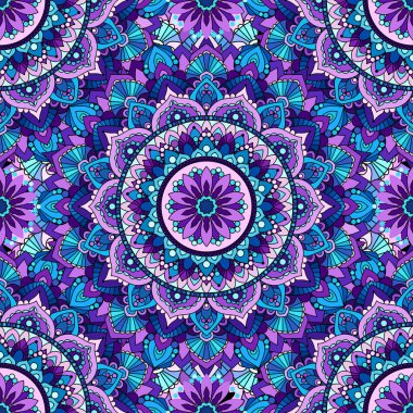 Dikişsiz desen mandala