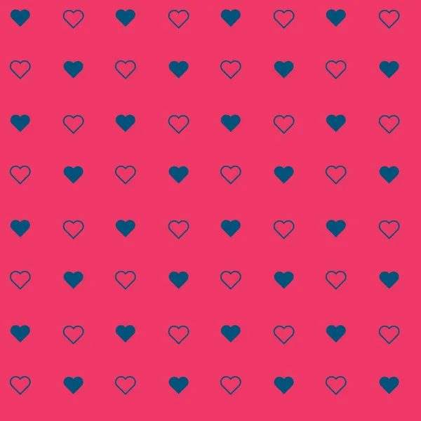 Birçok kalp üzerinden sorunsuz patten. Modern Romantik arka planı için