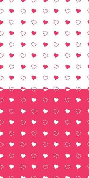 Sorunsuz patten üzerinden pek çok eğimli kalpler. Modern Romantik backgr
