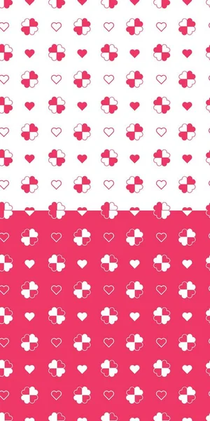 Sorunsuz patten üzerinden pek çok eğimli kalpler. Modern Romantik backgr