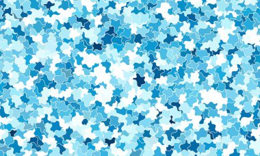 Soyut mavi ve beyaz ışık dalgaları arka plan Mozaik. Düşük Poli 