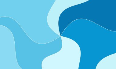 Mavi ve beyaz ışık arka plan. Düşük Poli vektör illust