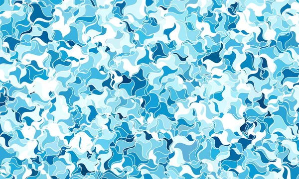 Soyut mavi ve beyaz ışık dalgaları arka plan Mozaik. Düşük Poli 