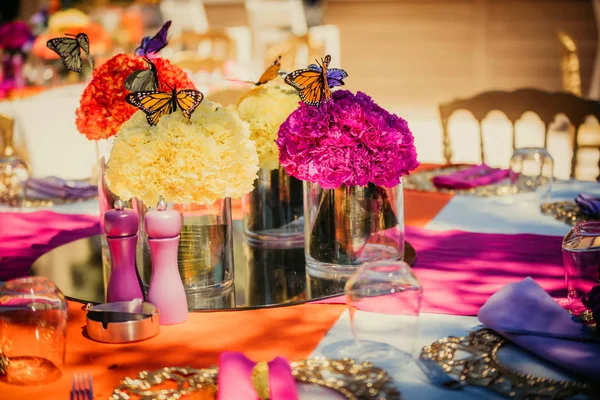 Diseño Flores Gala Celebración Bodas —  Fotos de Stock