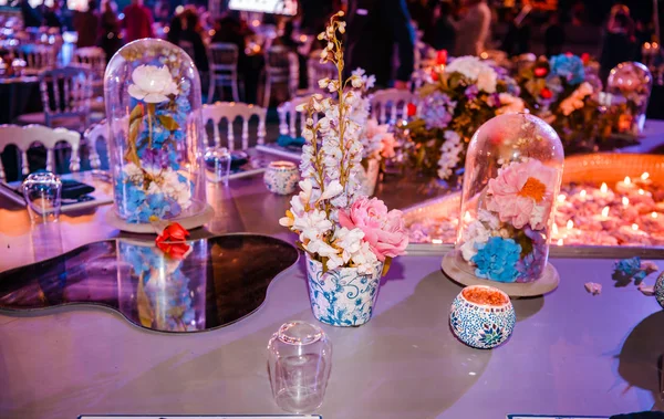 Elegant Flower Decoration Celebration Wedding Event Birthday Party — Stock Photo, Image