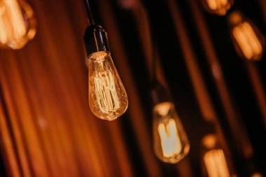 Kutlama ya da düğün gecesi için dekorasyon lambaları