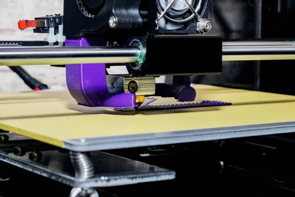 The process of printing from plastic to a 3D printer