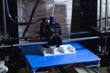 3d yazıcıda ki yazdırma işlemi