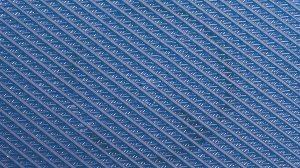 Grille Plastique Bleue Close Fond Abstrait Oer Texture — Photo