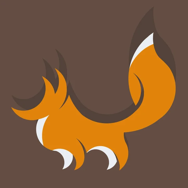 Fox vector, gedetailleerde illustratie — Stockvector
