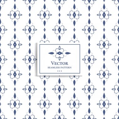 Güzel mavi ve beyaz, geometrik seamless modeli. Süsleme, en az. Geleneksel, etnik, Arapça, Türkçe, Hint motifleri. Büyük kumaş ve Tekstil için duvar kağıdı, ambalaj veya herhangi istenen fikir. 