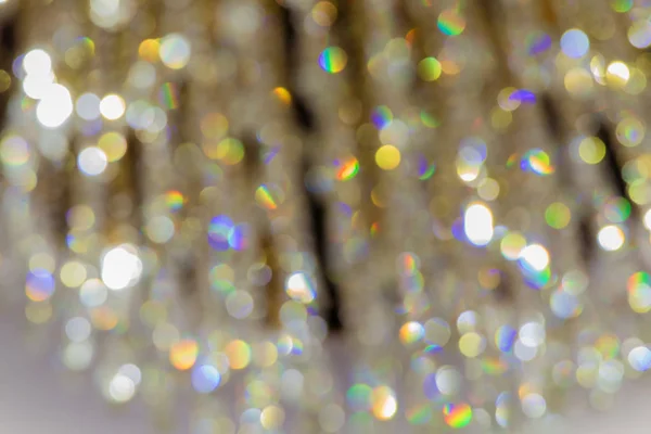 Sehr bunte Lichter Hintergrund. sehr farbenfroher abstrakter Hintergrund. sehr bunte bunte Bokeh glitter vintage lights hintergrund defokussiert — Stockfoto