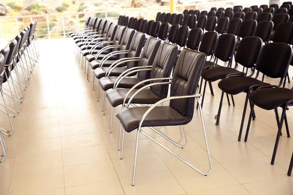 Unique Throne Ceremonial Armchair Seat Golden Details Many Simple Identical — Stock Photo, Image