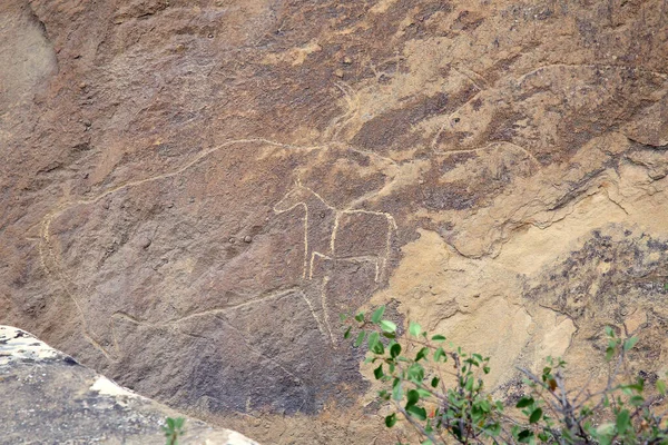 Parque Nacional Gobustan Parque Nacional Gobustan Assentamento Mais Antigo Azerbaijão — Fotografia de Stock