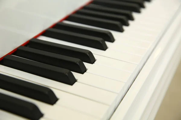 Piano Été Installé Dans Salle Musique Pour Permettre Pianiste Répéter — Photo