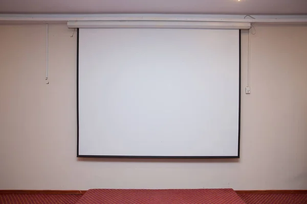 Manual Projector Screen Wall Ceiling Matte White . Wall mount Layer Proyektor Manual gantung