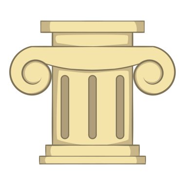 Roma sütun simgesi, çizgi film biçimi