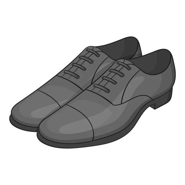 Herren klassische schuhe ikone, cartoon stil — Stockvektor