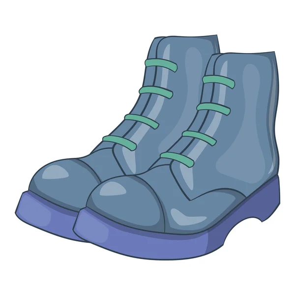 Herrenstiefel-Ikone, Cartoon-Stil — Stockvektor