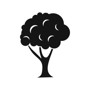 Ağaç simgesiyle basit tarzı