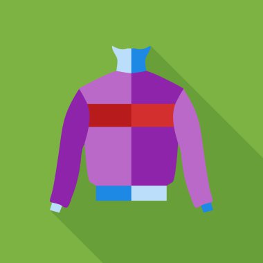 Kış sıcak anahtar simgesi, düz stil