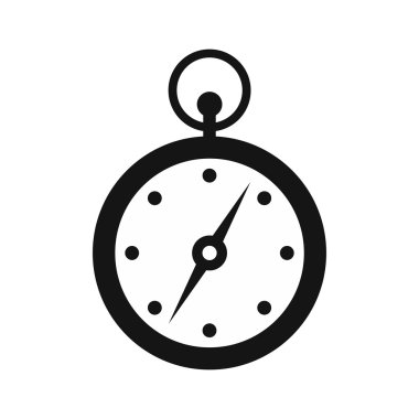 Basit tarzı pusula simgesini