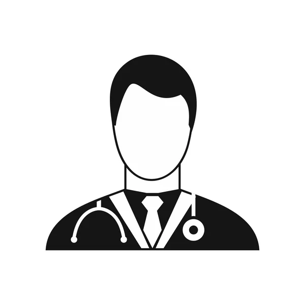 Ícone médico em estilo simples — Vetor de Stock