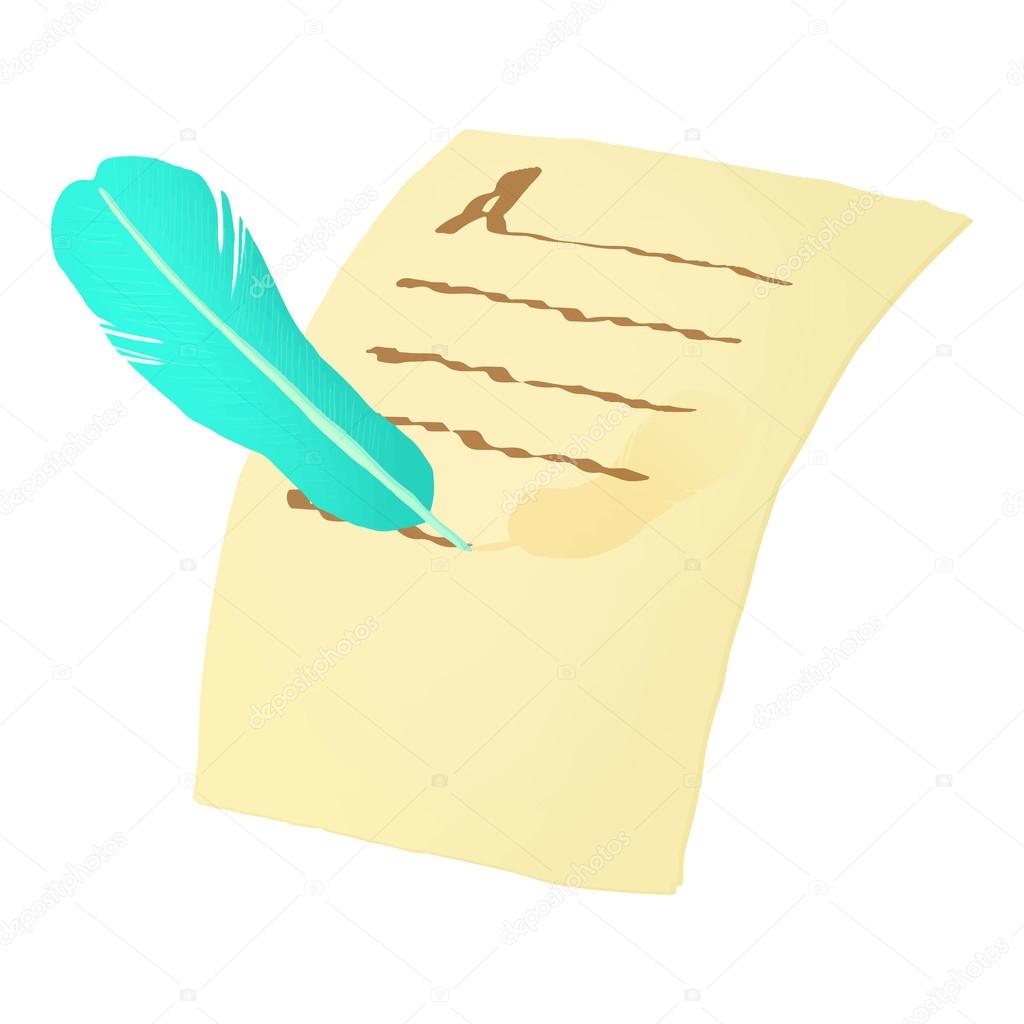 Pen and paper letter icon, cartoon style Stock Vector Image by ©ylivdesign #125135066 Pen and paper letter icon, cartoon style Stock Vector Image by ©ylivdesign #125135066