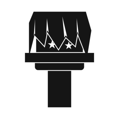 Sihirli kutusu simgesi, basit tarzı