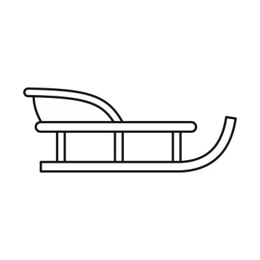 Anahat stili simgesinde kızak