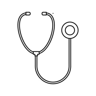 Anahat tarzı Phonendoscope simgesi