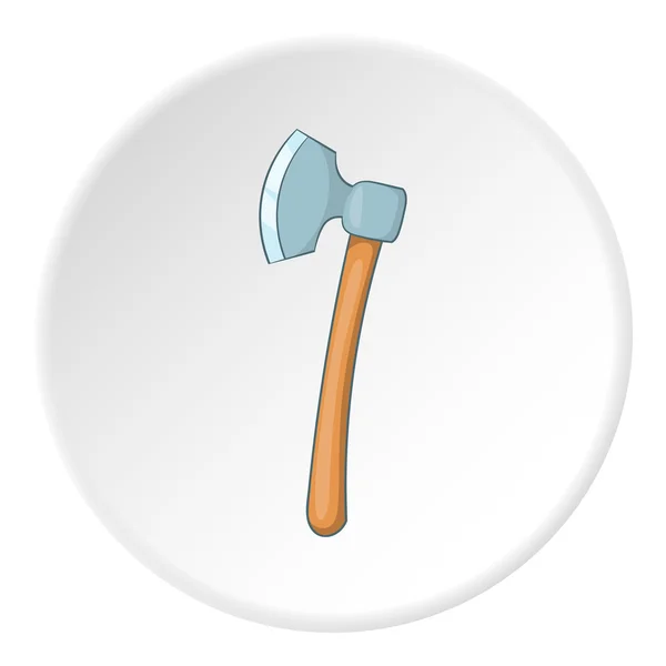 Axe icon, cartoon style — Stock Vector