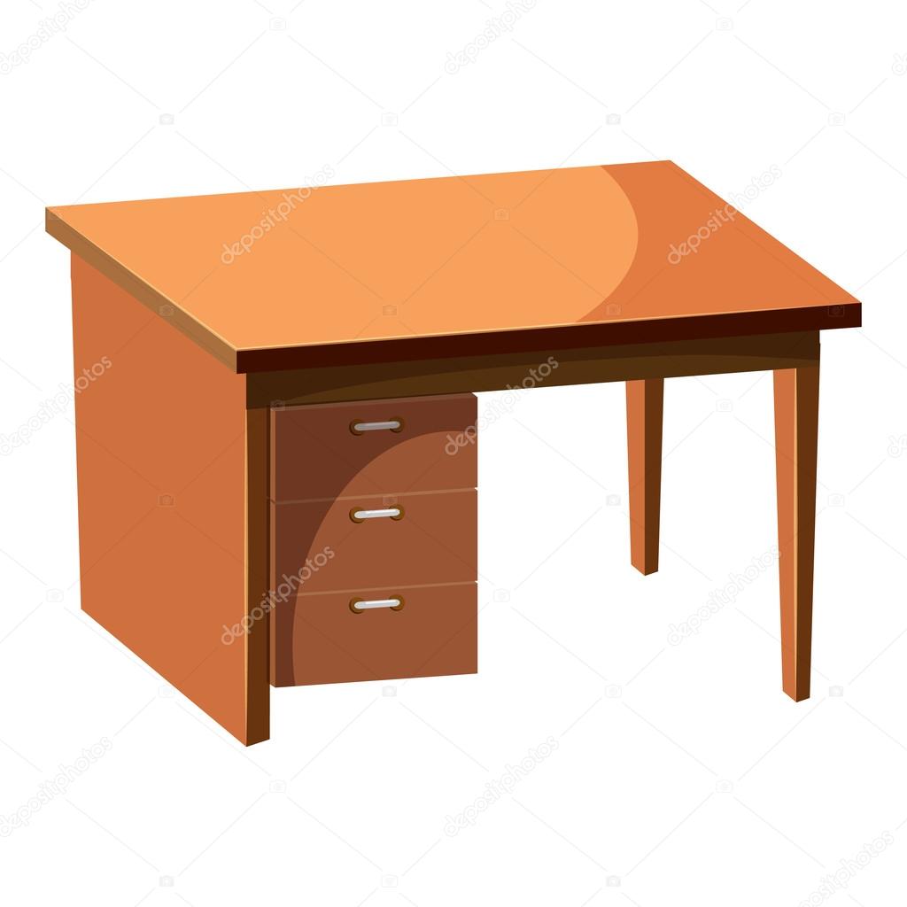 depositphotos_125360382 stock illustration computer desk icon cartoon style