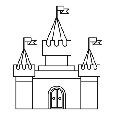 Anahat stili simgesinde kale
