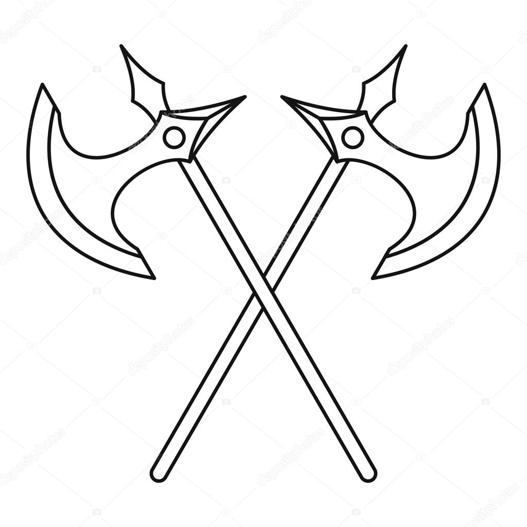 Featured image of post Axe Drawing Outline