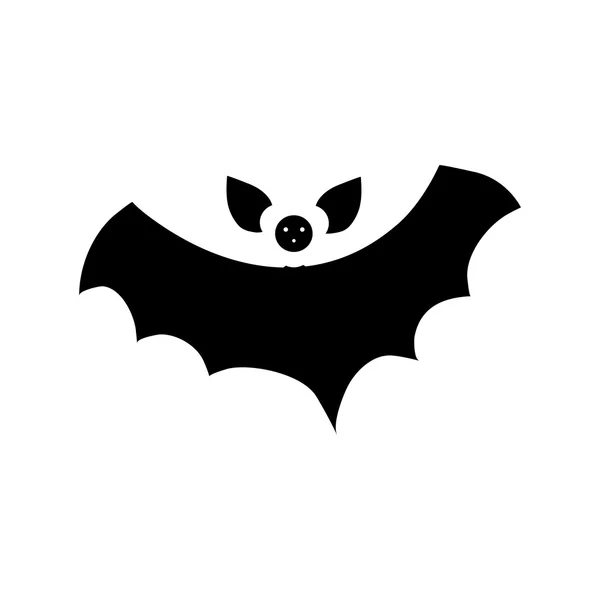 Bat icon, simple style — Stock Vector