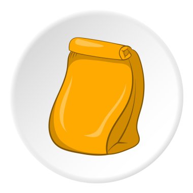 Kağıt ambalaj simgesi, karikatür tarzı