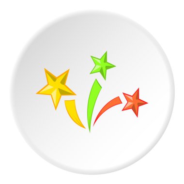 Fireworks simgesini, karikatür tarzı