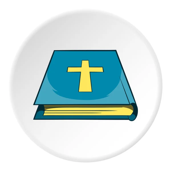 A könyv a Biblia ikon, rajzfilm stílusú — Stock Vector