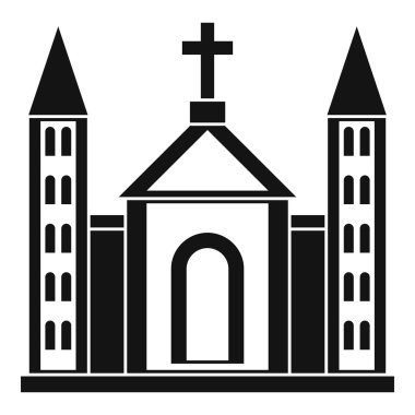Hıristiyan Katolik kilise Binası simgesi
