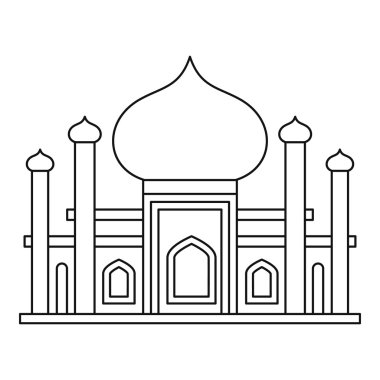 Anahat stili simgesinde Camii